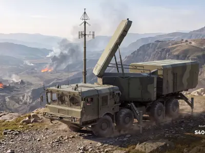 S400 Radar 3D model