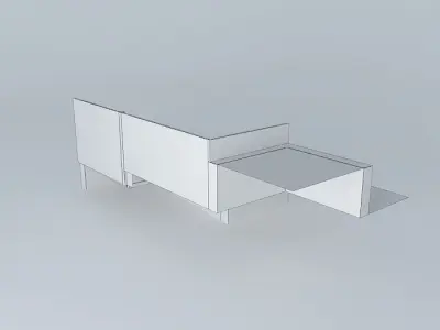 System Aquaponico 01 Aquaponics Beira Mar 1 Tank 1 IBC IBC 4 ... 3D model
