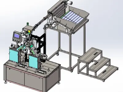 Cumachine-General assembly 3D model