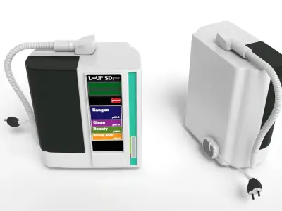 Water cleaning machine - water filter-- Ionizer Model 501 3D model