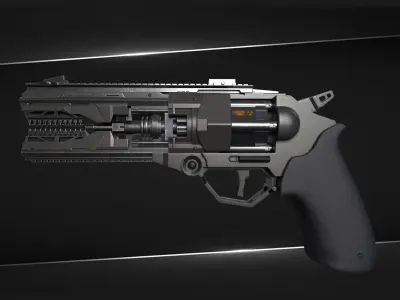 JawBreaker Handcanon 3D model