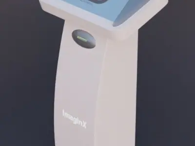 Airport Atm  Low-poly 3D model