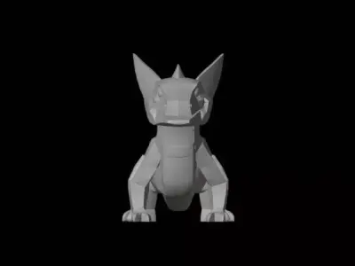 Dragon 3D print model