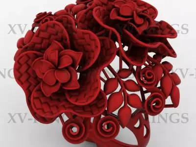 NEW TURKISH RING XV-40 3D print model