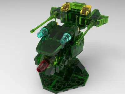 LEGO Tower Defense 3 3D model