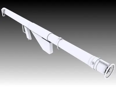 M1A1 Bazooka 3D model