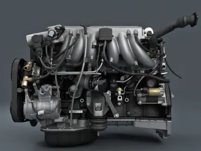  1JZ-GTE Engine (Full Edition) 