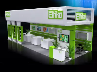Exhibition - Area -5X12-3DMAX2009-51 3D model