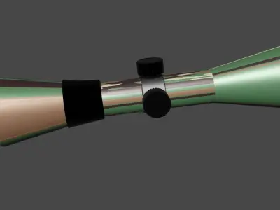 SCOPE camouflage binoculars 3D model
