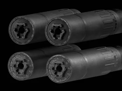 CGS Helios QD Ti 5 56 308 Low-poly 3D model