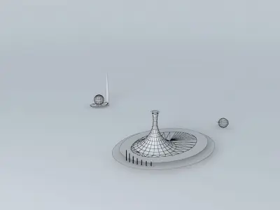 kj futuristic structure Free 3D model