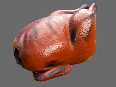 chicken Low-poly 3D model