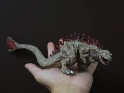 Shin Godzilla 2nd Form 3D print model