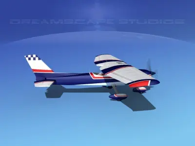 Cessna 150 Aerobat V07 3D model