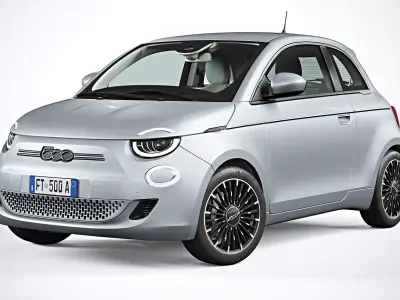 2021 Fiat 500 3D model