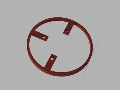Candle making  2 x wick holder and wick setting tool  3D model