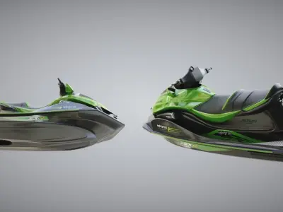 Jetski 3D model buy
