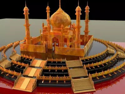 Chinese palace  3D model