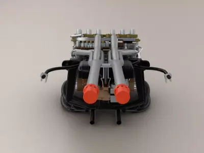 Motor Engine 3D model