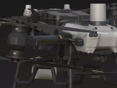 DJI FlyCart 30 3D model