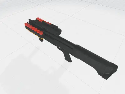 Kel-Tec KSG 3D model
