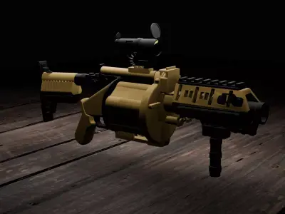 MG1 M32 RIFLE Low-poly 3D model