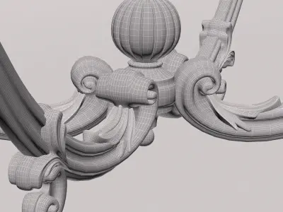 roberto giovannini middle coffe Table 3D model