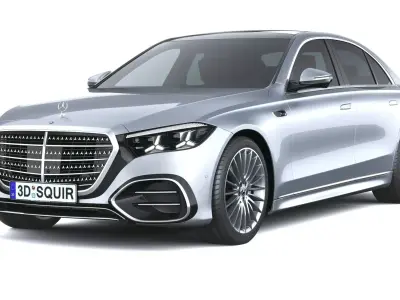 Mercedes-Benz S-Class AMG 2027 3D model