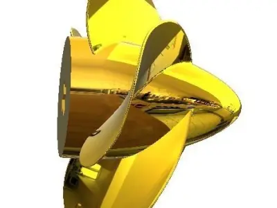 LEGO compatible propeller 3D print model