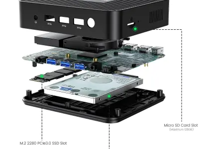 mini computer 3D model