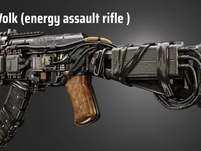 AK VOLK 3D model