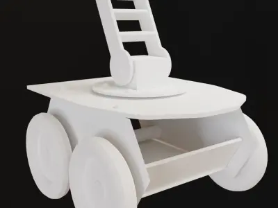 Mobile Robot Free 3D model