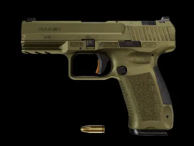 Canik TP9DA Low-poly 3D model