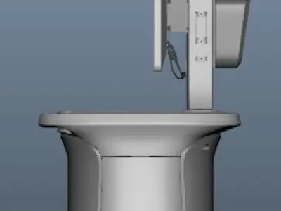 MISSO robot  AI powered surgical robot 3D model