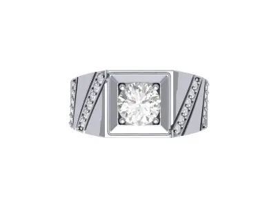 Wedding Ring  3D print model 352