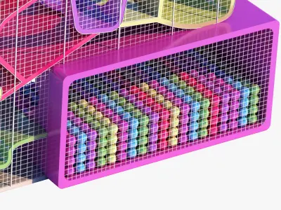 Playground Set 3D model 3D model