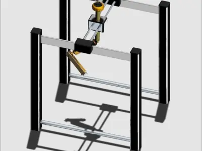 Gantry Robot 3D model