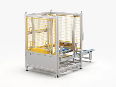 Automatic Depalletizer Pallet Warehouse 3D model