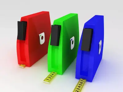 Measuring tape 3d model  3D model