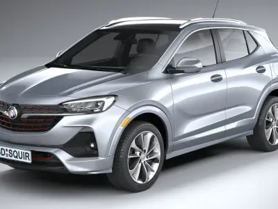 Buick Encore GX 2020 3D model purchase