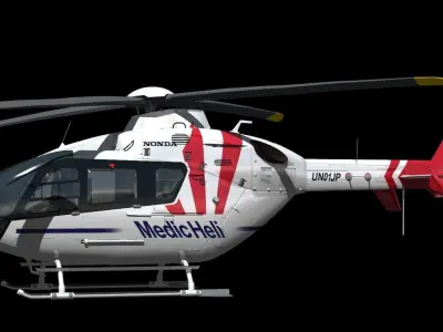 doctor heli JAPAN 3D model