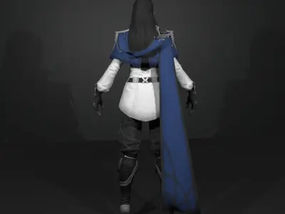 anke knight 3D model