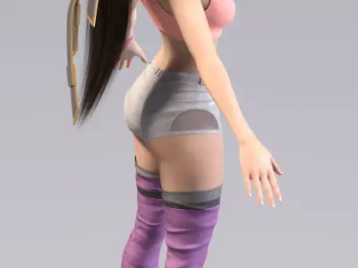 EVE  Stellar Blade Training Edition 3D model