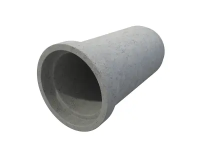 Concrete Pipe 3D model order