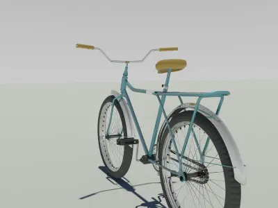 Bicycle Free 3D model shop