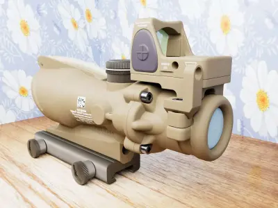 Aim TRIJICON Free 3D model