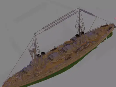 RN Dante Alighieri 3D model