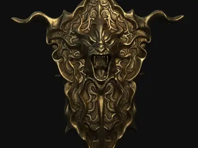 Shield fantasy  3D model