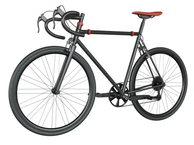 Aero Road Bike 3D model