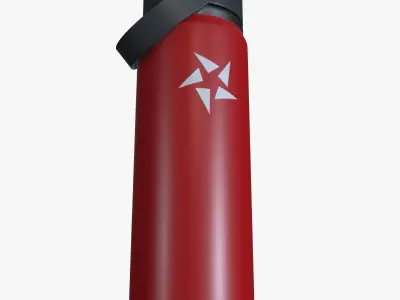 Water bottle 3D model 54